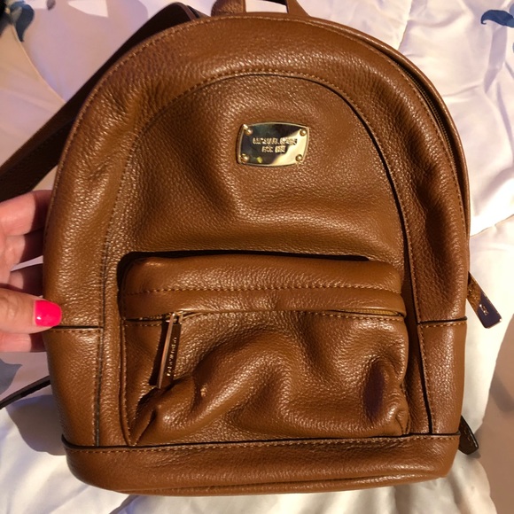 Michael Kors Handbags - Michael Kors small leather backpack